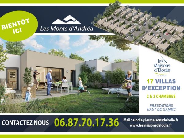 Actu BLOG - Les Monts d'Andrea - sans pergola - Les Maisons d Elodie - Constructeur Valence