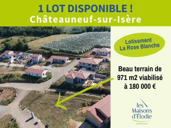 La-rose-blanche-terrain-à-vendre-chateauneuf-sur-isere-Les-Maisons-D-Elodie-constrcteur-maison-drome-Image 800 x 600